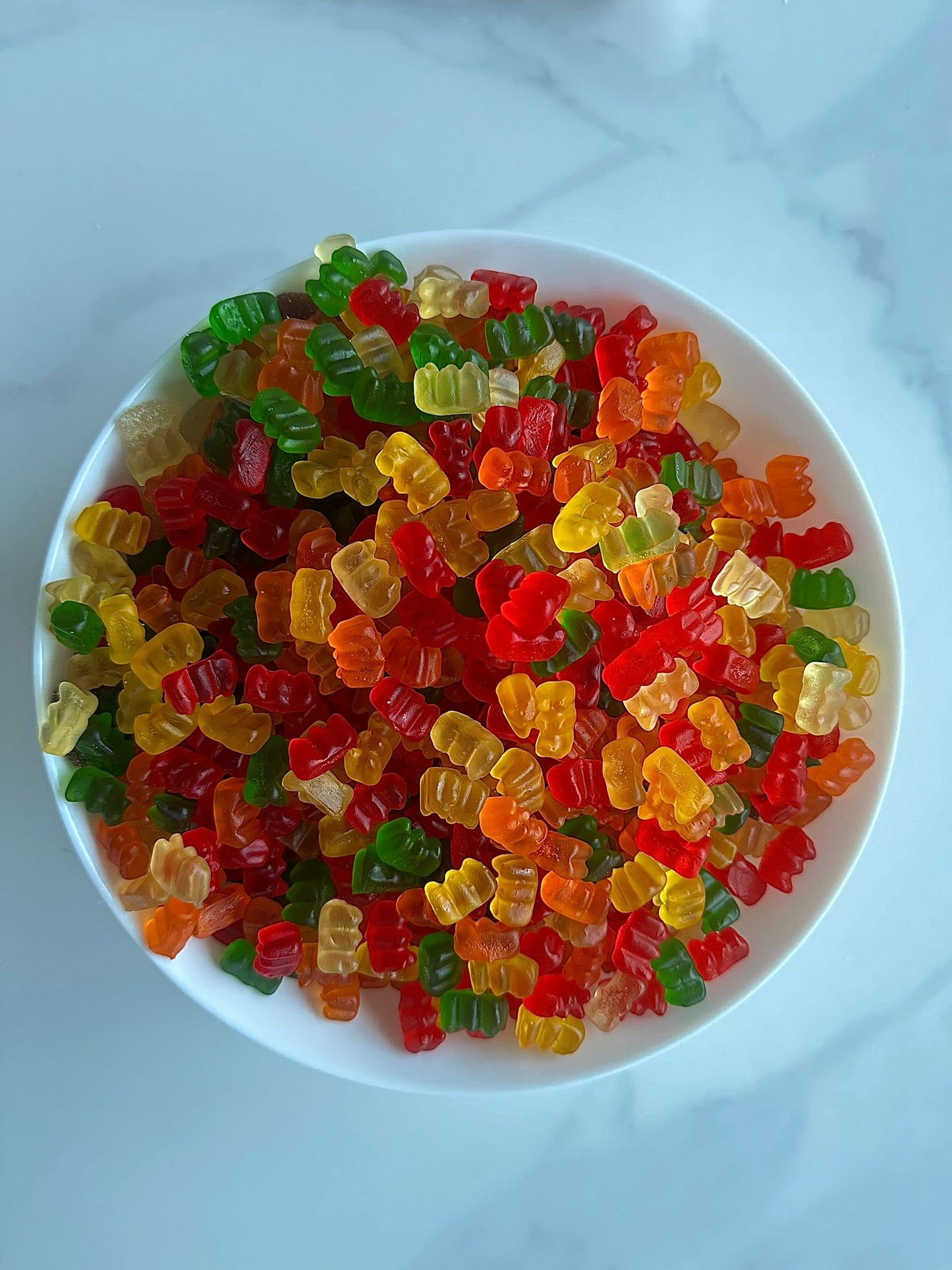 Gummy bears (Non fizzy)